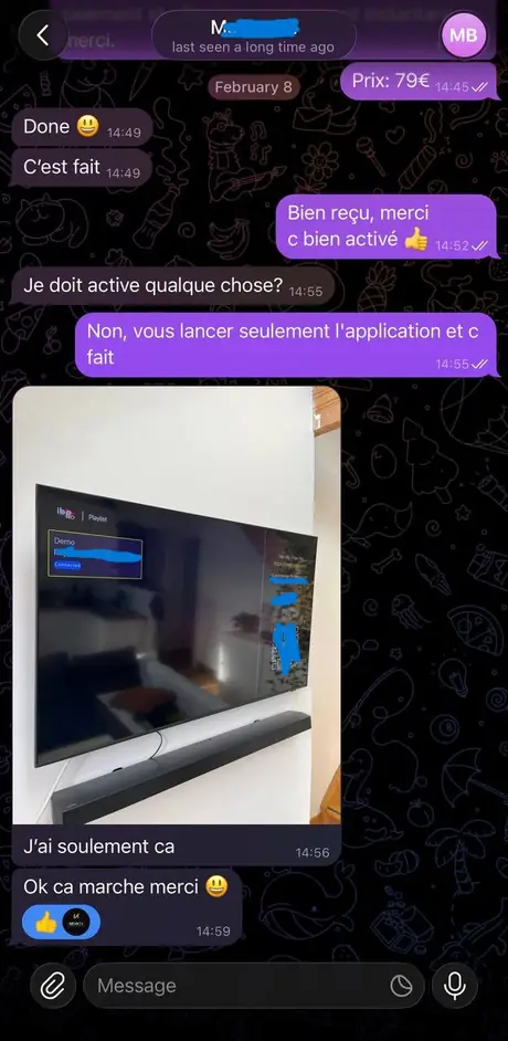 Capture d’un avis client 7
