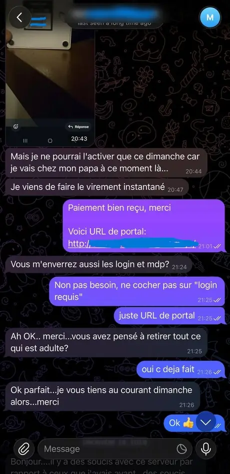 Capture d’un avis client 8